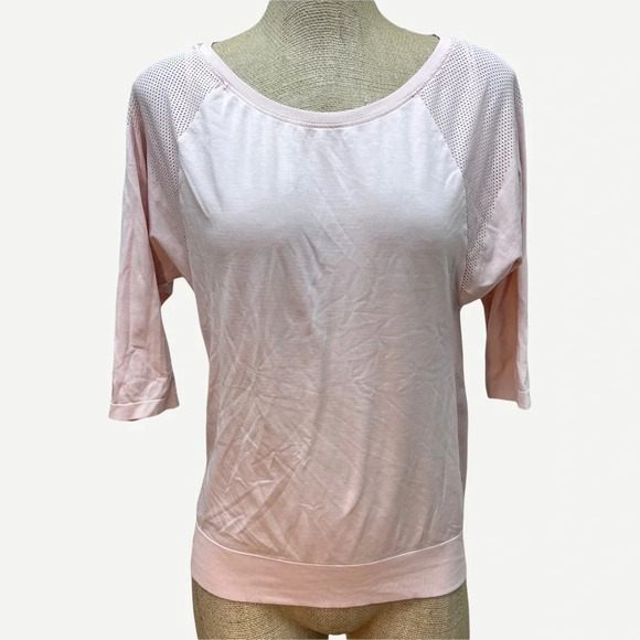 Sweaty BETTY dharana yoga tee pink small - Picture 3 of 8